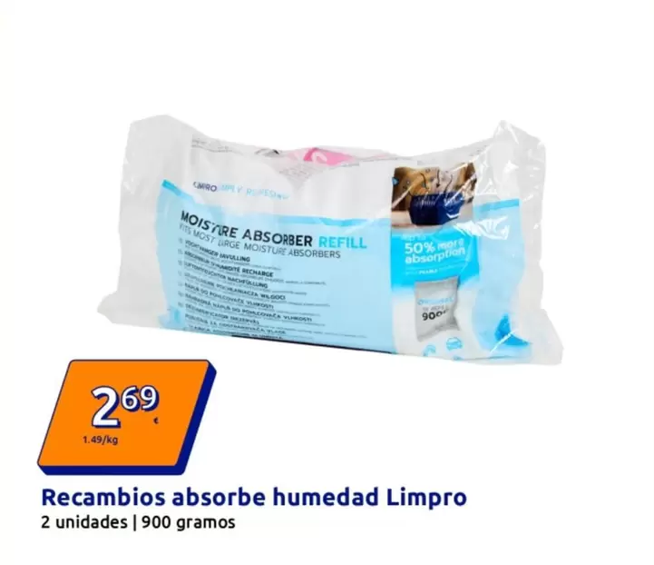 Limpro - Recambios Absorbe Humedad 
