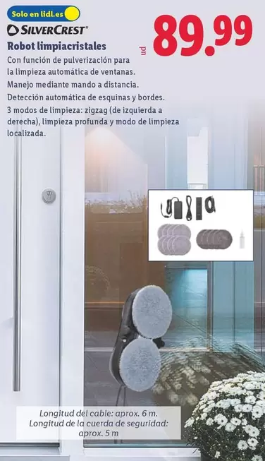 SilverCrest - Robot Limpiacristales