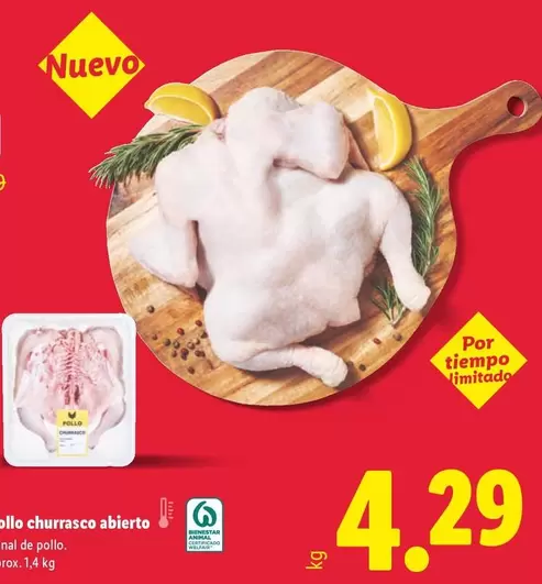 Pollo Churrasco Abierto