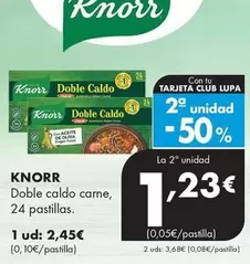 Knorr - Doble Caldo Carne
