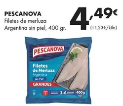 Pescanova - Filetes De Merluza Argentina Sin Piel