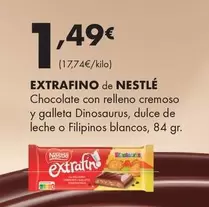 Nestlé - Extrafino De Chocolate Con Relleno Cremoso Y Galleta Dinosaurus, Dulce De Leche O Filipinos Blancos