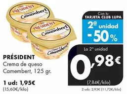 Président - Crema De Queso Camembert