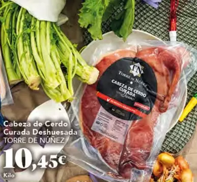 Torre de Núñez - Cabeza De Cerdo Curada Deshuesada