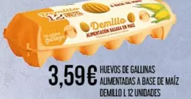 Gallego - Huevos De Gallinas Alimentadas A Base De Maiz