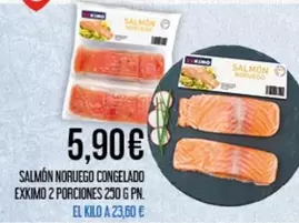 Exkimo - Salmon Noruego Congelado  2 Porciones