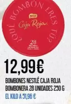 Nestlé - Bombones Caja Roja Bombonera