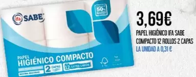 ifa sabe - Papel Higienico