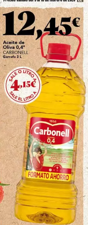 Carbonell - Aceite De Oliva 0.4