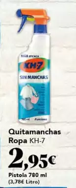 KH-7 - Quitamanchas Ropa