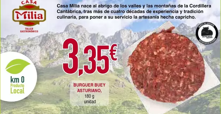 capricho - Burguer Buey Asturiano