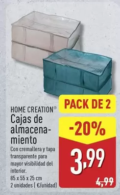 Home Creation - Cajas De Almacena-Miento