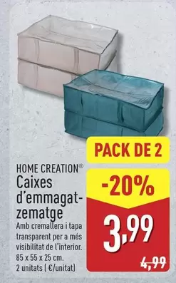 Home Creation - Caixes D'Emmagat-Zematge