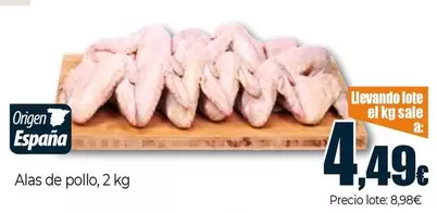 Alas De Pollo, 2 Kg