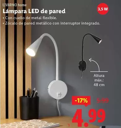 Livarno Home - Lámpara Led De Pared