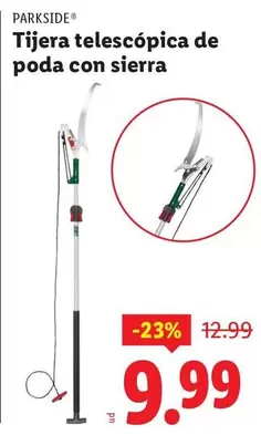 Parkside - Tijera Telescópica De Poda Con Sierra 