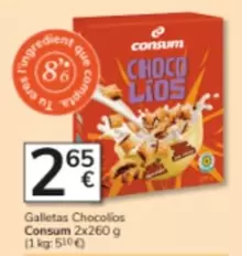 Consum - Galletas Chocolios