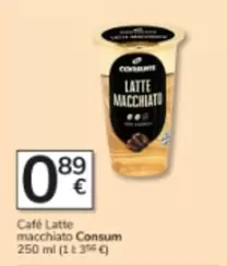 Consum - Café Latte Macchiato