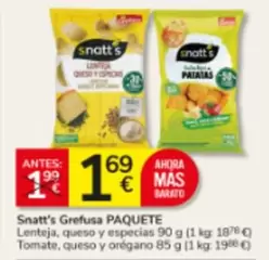 Nestlé - Snatt's Grefusa Paquete