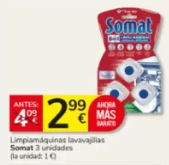 Somat - Limpiamaquinas Lavavajillas
