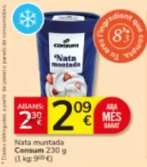 Consum - Nata Montada