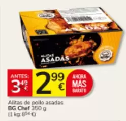 chef select - Alitas De Pollo Asadas