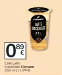 Consum - Café Latte Macchiato