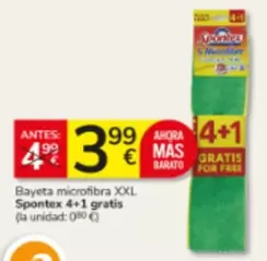 Spontex - Bayeta Microfibra XXL