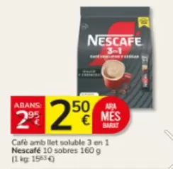 Nescafé - Cafe Amb Llet Soluble 3 En 1