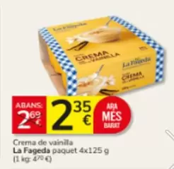 La Fageda - Crema De Vainilla