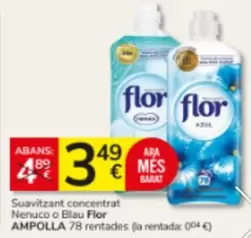 Flor - Suavitzant Concentrat Nenuco O Blau