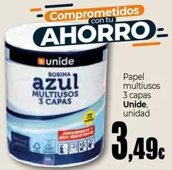 Unide - Papel Multiusos 3 Capas, Unidad