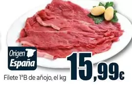 Filete 1ºB De Añojo, El Kg