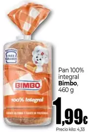 Bimbo - Pan 100% Integral