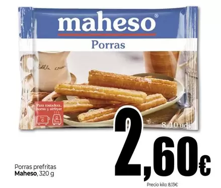 Maheso - Porras Prefritas