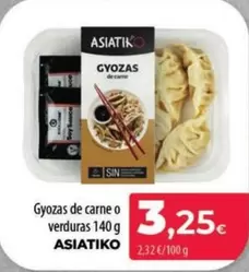 Asiatiko - Gyozas De Carne O Verduras
