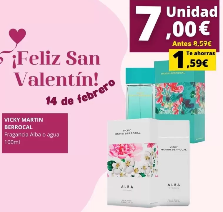 Vicky Martin Berrocal - Fragancia Alba O Agua