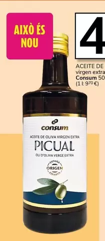 Consum - Aceite De Oliva Virgen Extra