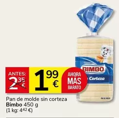 Bimbo - Pan De Molde Sin Corteza