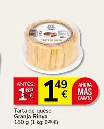 Granja Rinya - Tarta De Queso