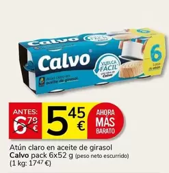 Calvo - Atun Claro En Aceite De Girasol