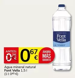 Font Vella - Agua Mineral Natural