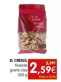 El Cresol - Nueces Grano Usa