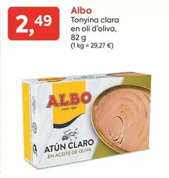 Albo - Tonyina Clara En Oli D'Oliva