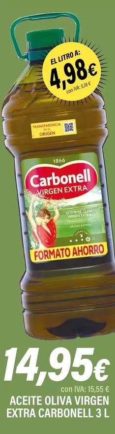 Carbonell - Aceite Oliva Virgen Extra