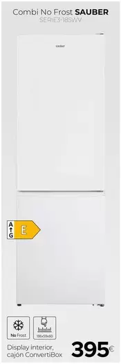 Sauber - Combi No Frost SERIE3-185WV