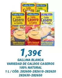 Gallina Blanca - Caldo Casero 100% Natural