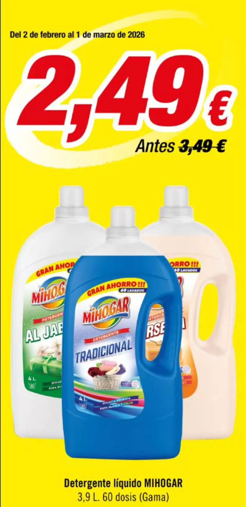 Mihogar - Detergente Líquido