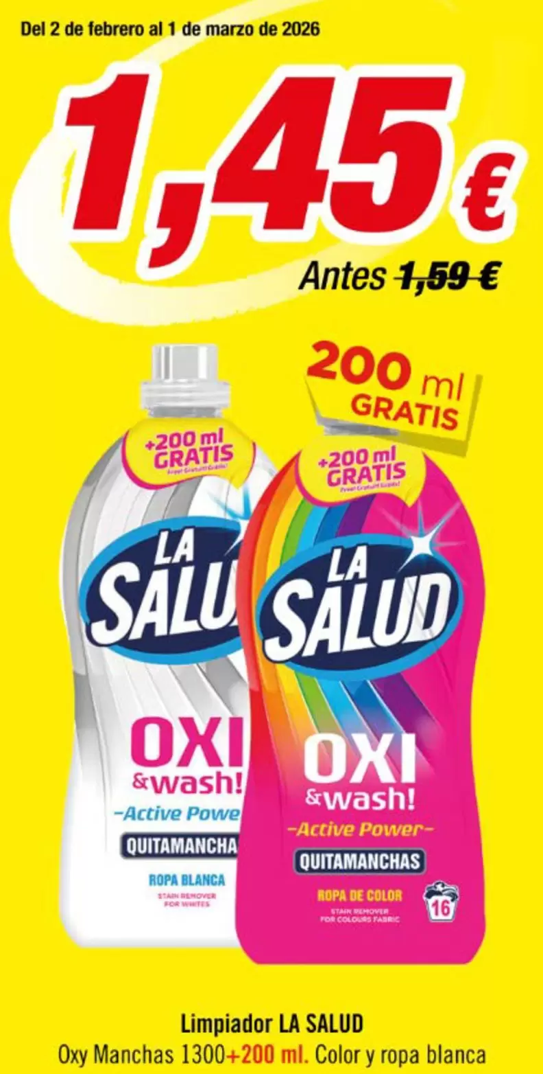 La Salud - Limpiador 