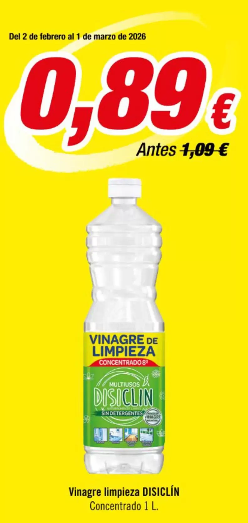 Discilin - Vinagre Limpieza